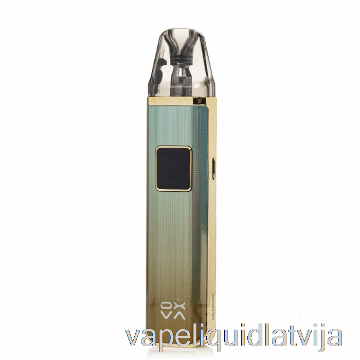 Oxva Xlim Pro 30w Pod Sistēmas Spīdīgs Ciāna Vape šķidrums